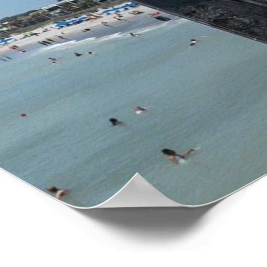 Geschichten über Fische hier Poster (Ecke)