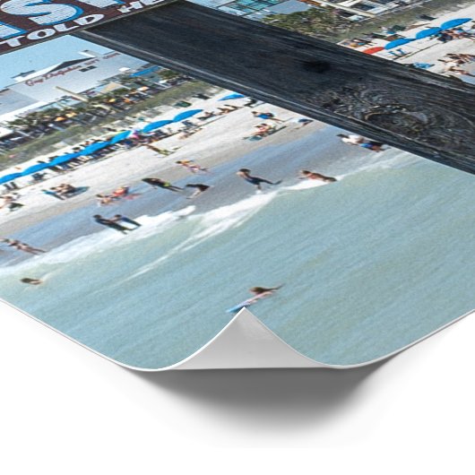 Geschichten über Fische hier Poster (Ecke)