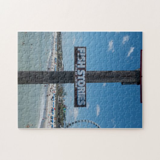 Geschichten über Fische hier Puzzle (Horizontal)