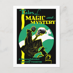 Geschichten über Magie und Mysterien (Jan. 1928) Postkarte