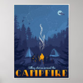 Geschichten vom Campfire Poster (Vorne)