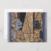 Geschichten vom Ramakien Postkarte (Vorne/Hinten)