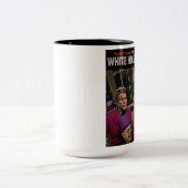 Geschichten vom weißen Haus von SCHICKSAL Bush Zweifarbige Tasse (Mittel)