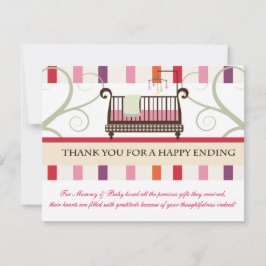 Geschichten von der Krippe danken Ihnen zu Dankeskarte