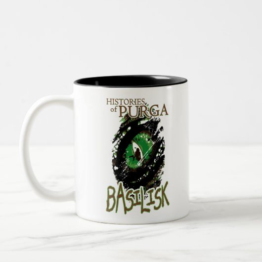 Geschichten von Purga - Basilisk Zweifarbige Tasse (Links)