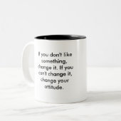 Geschichten von Tai-Chi, wenn Sie nicht somethi… Zweifarbige Tasse (Vorderseite Links)