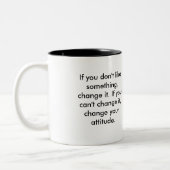 Geschichten von Tai-Chi, wenn Sie nicht somethi… Zweifarbige Tasse (Links)