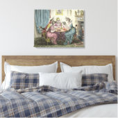 Geschichten von Wonder - gewidmet M.G. Lewis Esq' Leinwanddruck (Insitu (Schlafzimmer))