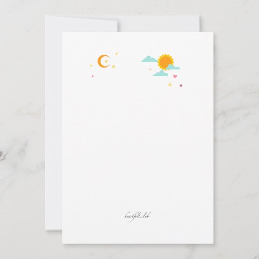 Geschichten-Zeit-Einladung Einladung (Rückseite)