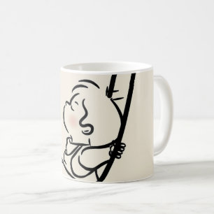 Geschichtenbilder durch Illustrationen Kaffeetasse