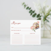 Geschichtenbuch neues Kapitel Brautparty Rezept Ka (Stehend Vorderseite)