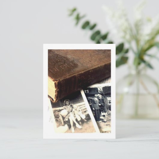 Geschichtenbuch Postkarte (Stehend Vorderseite)