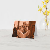 Geschichtenerzähler - notecard karte (Gelbe Blume)