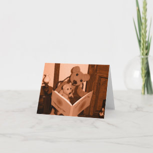 Geschichtenerzähler - notecard karte