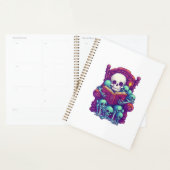 Geschichtenstunde mit Knochen � Lustiges Skelett f Planer (Anzeige)