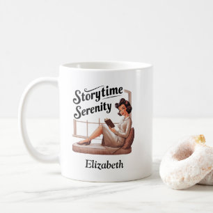 Geschichtenzeit-Eleganz Buchliebhaber-Zitat Kaffeetasse
