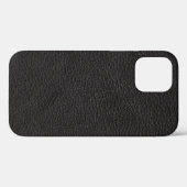 Geschichteter Fall von Black Leather Case-Mate iPh iPhone Hülle (Rückseite (Horizontal))