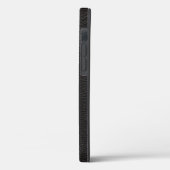 Geschichteter Fall von Black Leather Case-Mate iPh iPhone Hülle (Rückseite / Links)