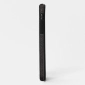 Geschichteter Fall von Black Leather Case-Mate iPh iPhone Hülle (Hinten/Links)