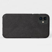 Geschichteter Fall von Black Leather Case-Mate iPh iPhone Hülle (Rückseite (Horizontal))