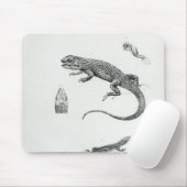 Geschichteter Leguan Mousepad (Mit Mouse)