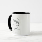 Geschichteter Leguan Tasse (Vorderseite Links)