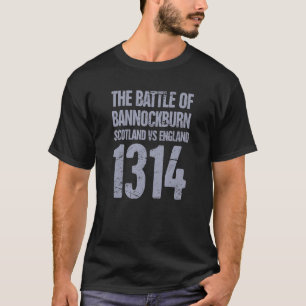 Geschichtliche Schlacht bei Bannockburn erschütter T-Shirt