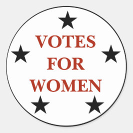 Geschichtliche Stimmabgabe bei der Gestaltung von  Runder Aufkleber