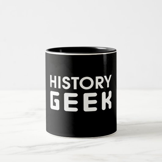 GeschichtsAussenseiter Zweifarbige Tasse (Mittel)