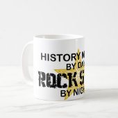 Geschichtsbedeutender Rockstar Kaffeetasse (Vorderseite Links)