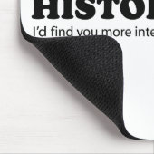 Geschichtsbüffelleder Mousepad (Ecke)