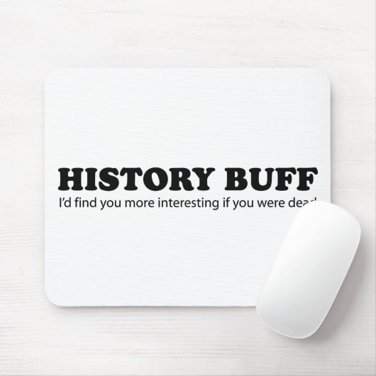 Geschichtsbüffelleder Mousepad (Mit Mouse)