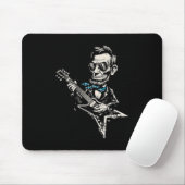 Geschichtscomic Präsident Abraham Lincoln spielt Mousepad (Mit Mouse)