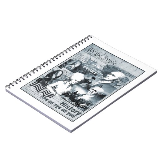 Geschichtsgeschenke Alexander Hamiltons George Notizblock (Linke Seite)