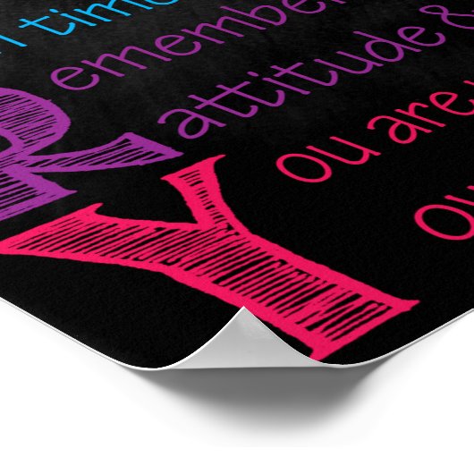 Geschichtsklassenposter Poster (Ecke)