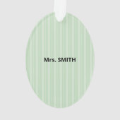 Geschichtslehrer Danke, Apple Ornament (Rückseite)