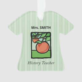 Geschichtslehrer Danke, Apple Ornament