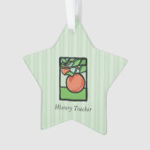 Geschichtslehrer Danke, Apple Ornament (Vorderseite)