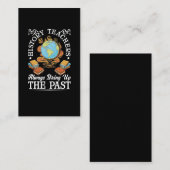 Geschichtslehrer Funny Historiker Visitenkarte (Vorne/Hinten)