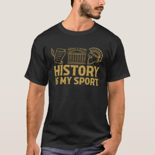Geschichtslehrer Historiker der Antike Geschicht T-Shirt