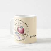 Geschichtslehrer Kaffeetasse (Vorderseite Links)