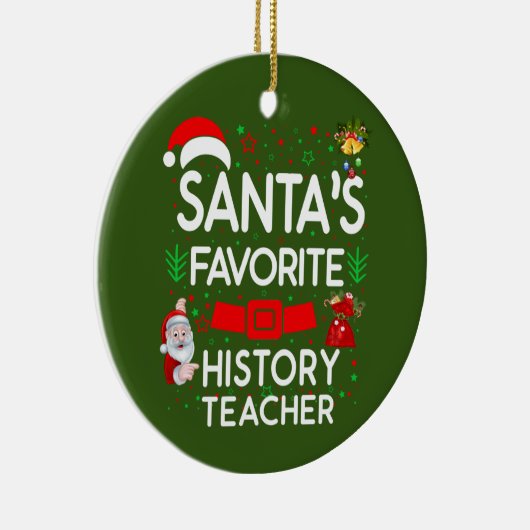 Geschichtslehrer Keramik Ornament (Rechts)