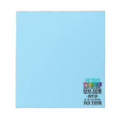 Geschichtslehrer nur aufgrund von Vollzeit-Multi-T Notizblock (Vorderseite)