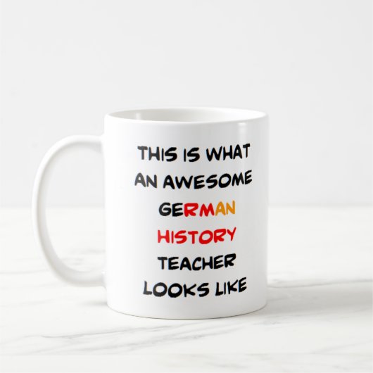 Geschichtslehrer, phantastisch kaffeetasse (Links)