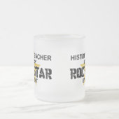 Geschichtslehrer-Rockstar Mattglastasse (Mittel)