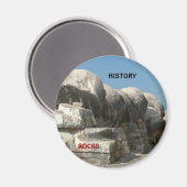 Geschichtssteine Magnet (Vorderseite/Rückseite)