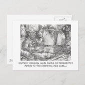 Geschichtsunterricht über Macs Postkarte (Vorne/Hinten)