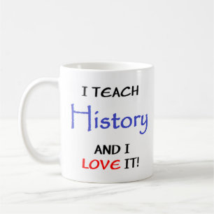 Geschichtsunterricht und Liebe Kaffeetasse