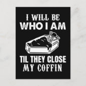 Geschicklichkeit, die ich sein werde, bis sie Nah Postkarte (Vorderseite)