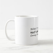 Geschickt genug, um ein medizinischer Assistentin Kaffeetasse (Links)